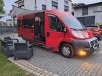 Fiat Ducato 9 Osobowy 3.0L-160KM Klima Tempomat 2x Drzwi Kamper Super Stan