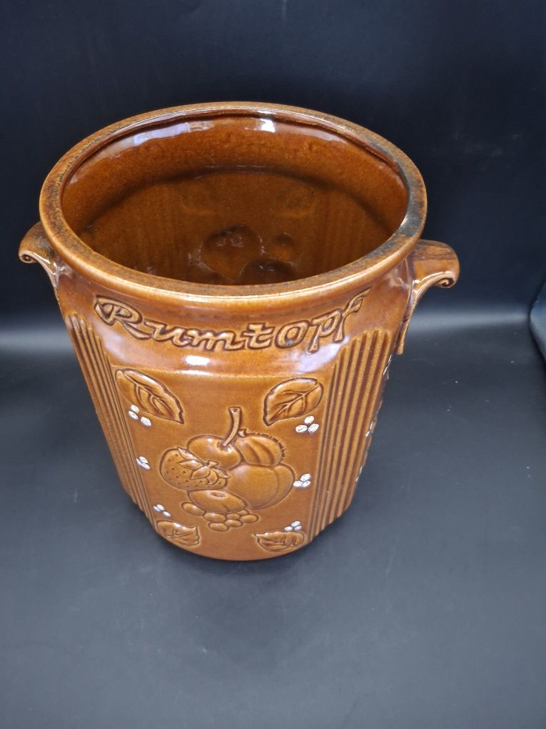 Ceramiczny słój / pojemnik rumtopf NR8
