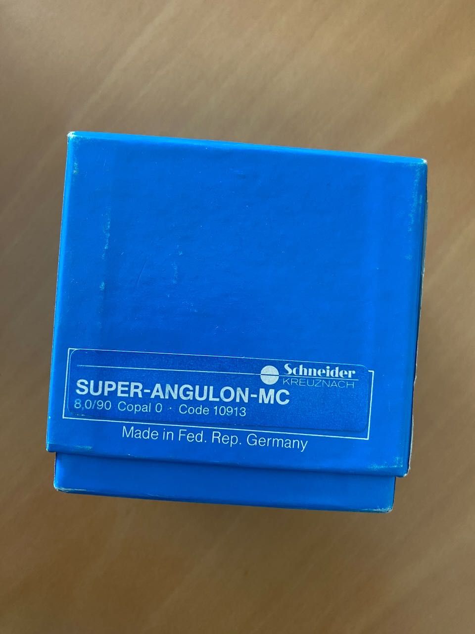 Lente Schneider Kreuznach Super Angulon 90mm
