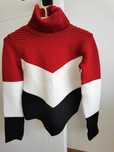 Sweter golf M symetryczny