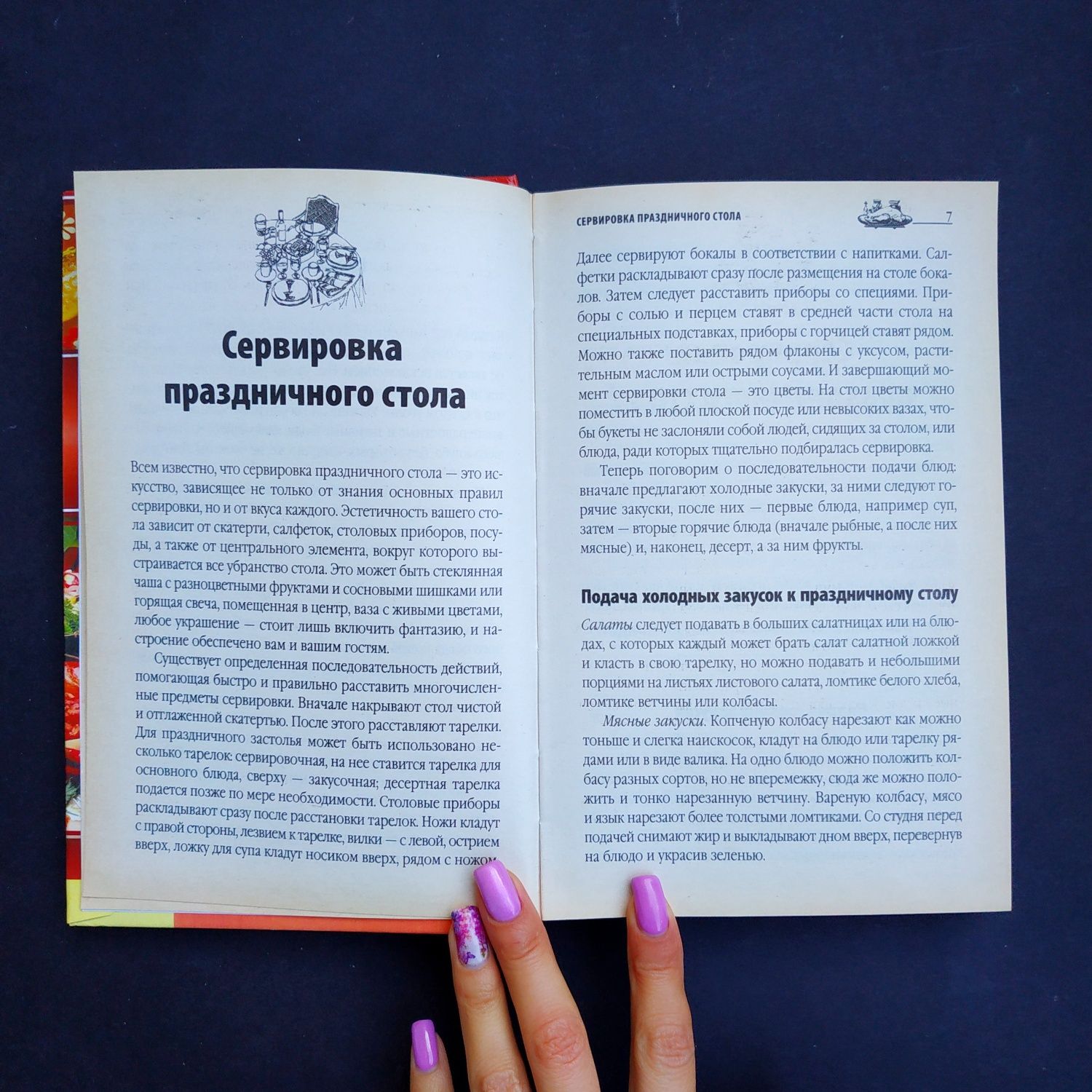 Книга рецептов Праздничный стол рецепты советы идеи 

Толстая книга с