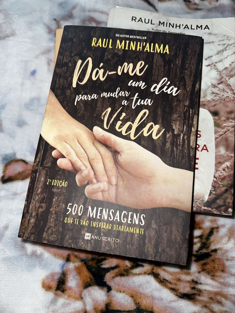 Lote 5 livros - Raul Minh’alma