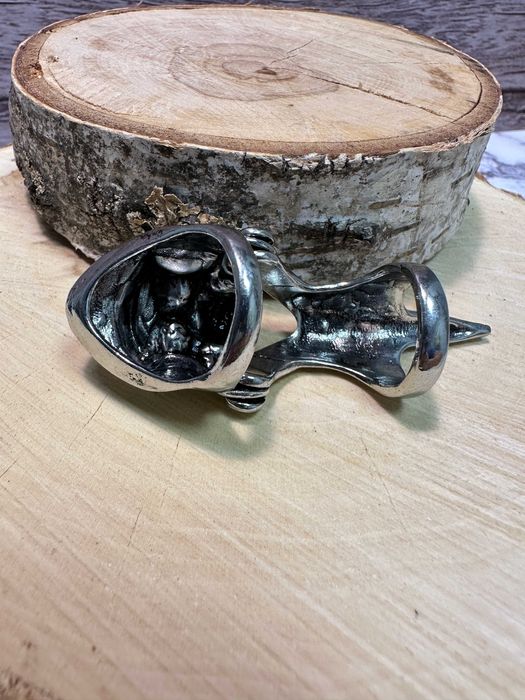 Pierścień z pazurem Czaszka Skull Punk Rock Czacha Death