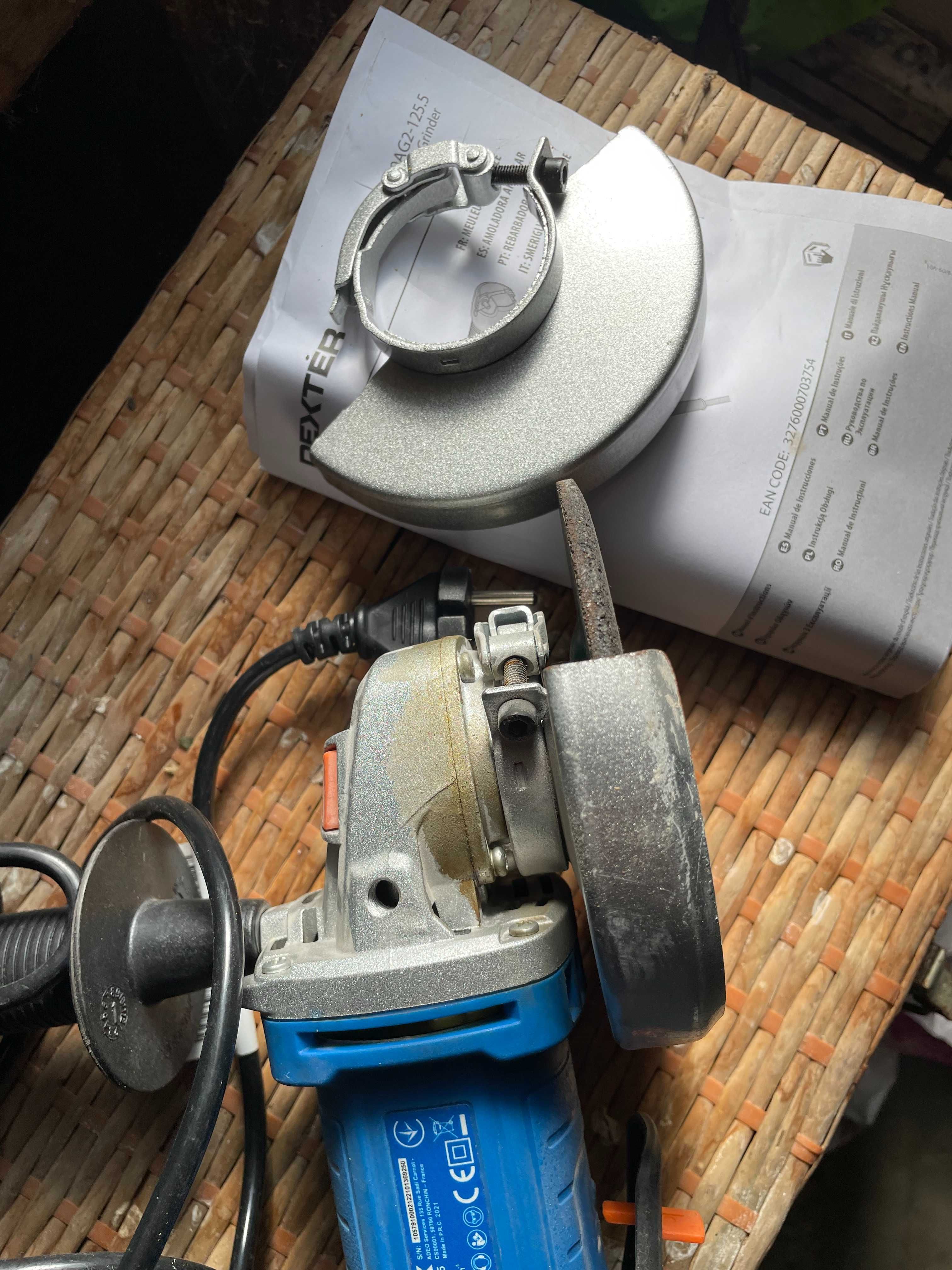 Rebarbador DEXTER 800AG 125.5 – 800W, ofereço 4 packs de discos