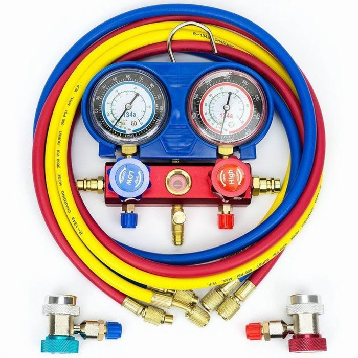 TESTER Zestaw do napełniania klimatyzacji