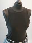 Czarne body damskie Boohoo rozmiar L/XL tył stringi