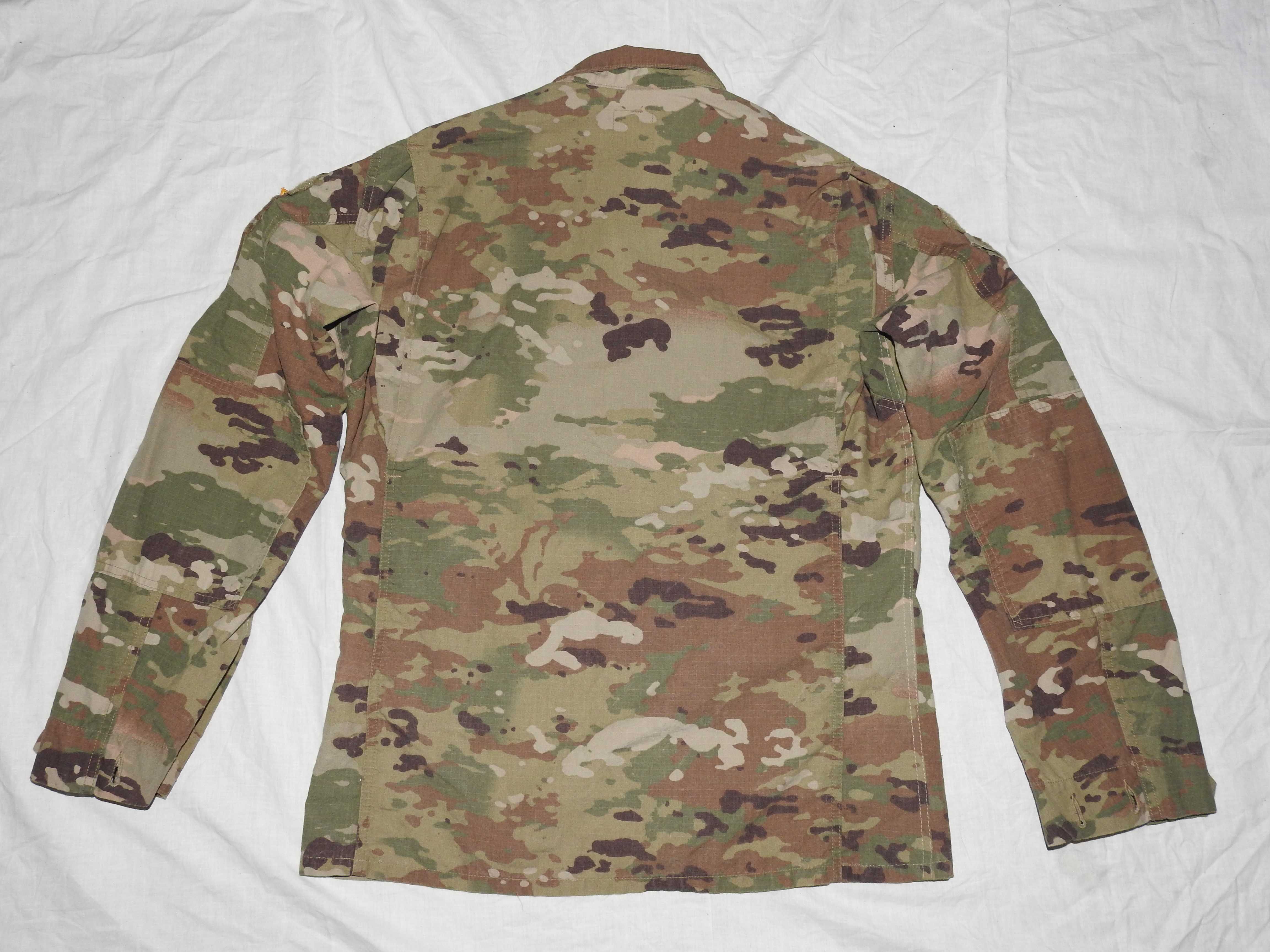 Oryginalny mundur trudnopalny ACU kurtka bluza US Army Multicam