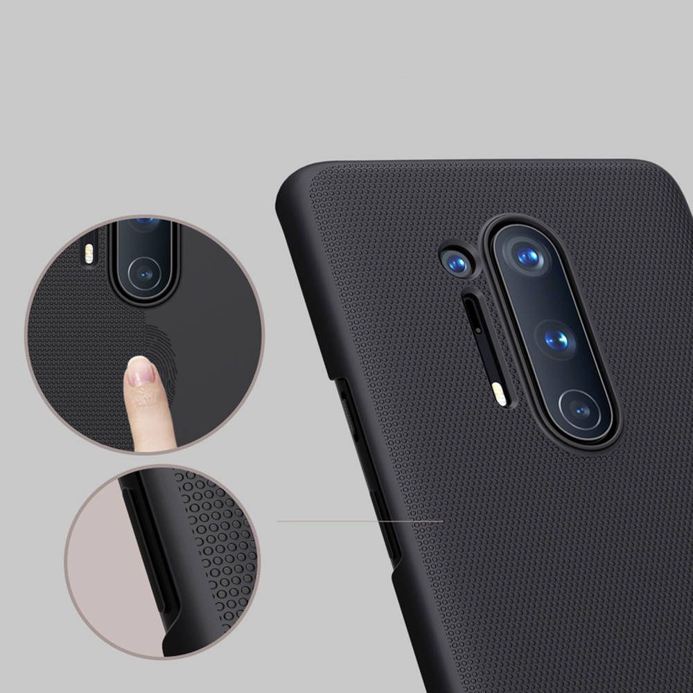 Etui Nillkin Frosted Do Oneplus 8 Pro (Czarne)