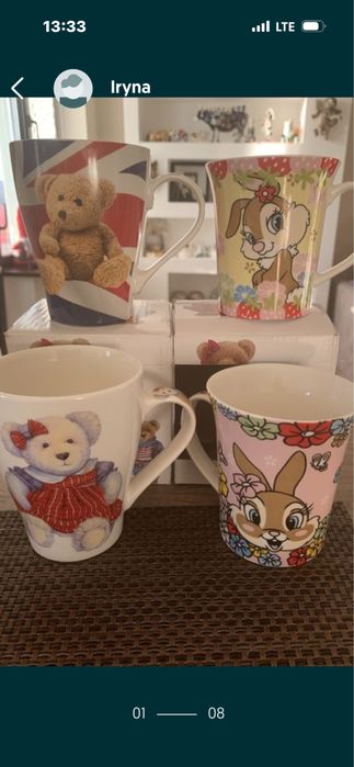 Детские чашки Дисней и Villeroy&Boch