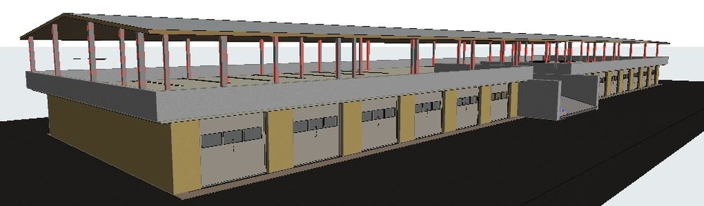 Гаражі Гараж 20,37 м2 Крите парко місце НоваБудова1