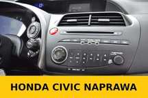 Honda Civic VII UFO Wyświetlacz Radio NAPRAWA - strzela, zanika itp