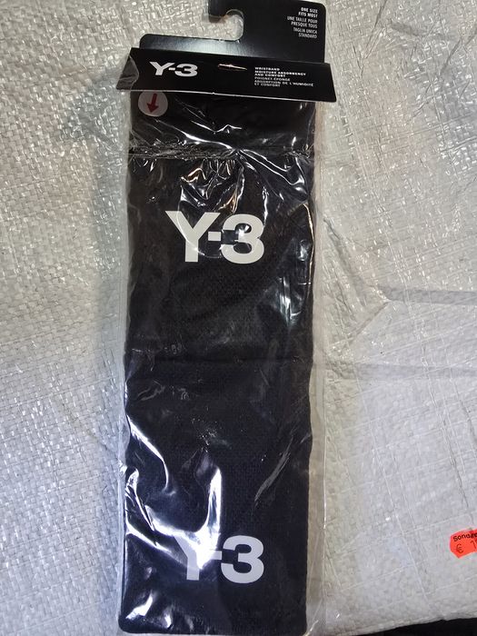 Подвійний широкий напульсник браслет Adidas Y-3 Tennis