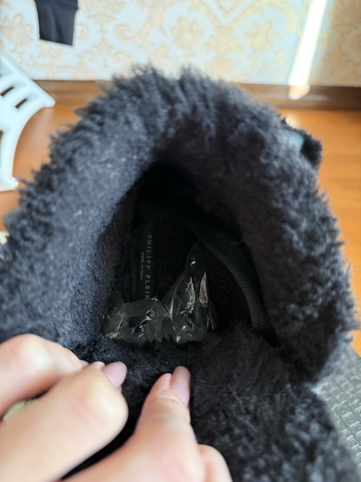 Шкіряні кеди Philip Plein,оригінал