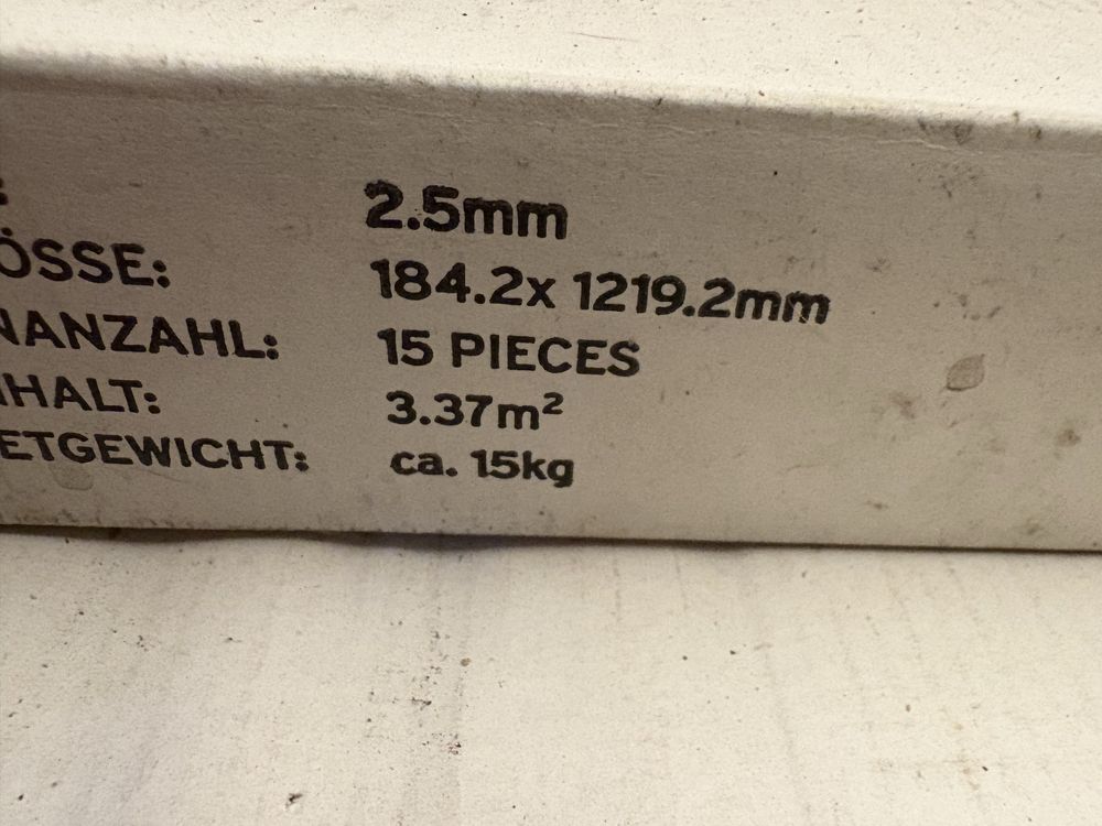Panele vinylowe 10.1m2 expona 2.5 mm super kolor