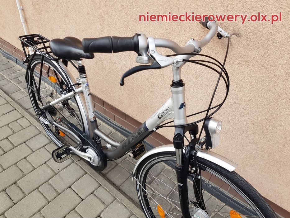 Rower damski miejski RIXE koła 28 SHIMANO aluminium rabat WYSYŁKA