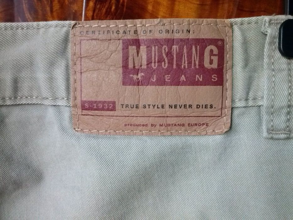 MUSTANG jeans Spodnie Bojówki 100% bawełna jak nowe 86cm pas 102cm dł
