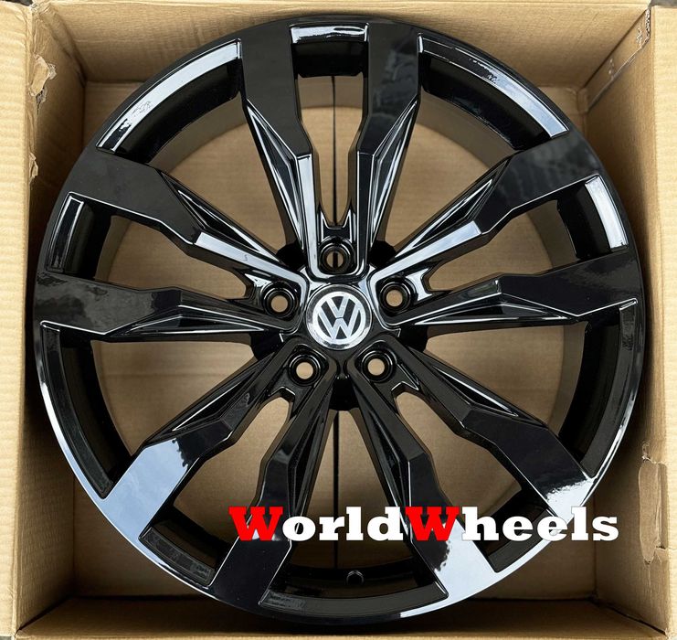 Черные диски R18 R20 R21 5x112 Volkswagen Tiguan Touareg Audi Q7 Atlas