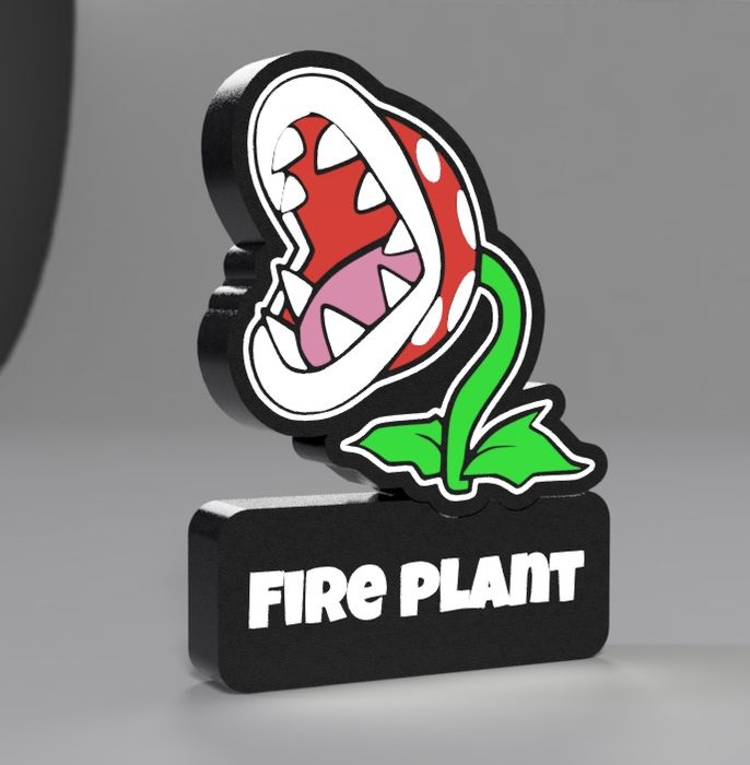 Planta luminaria led decoracao