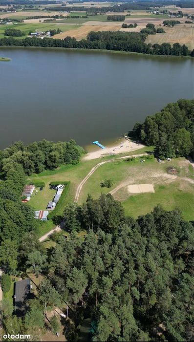 Budynek z działką nad jeziorem i lasem Gródek Kraj