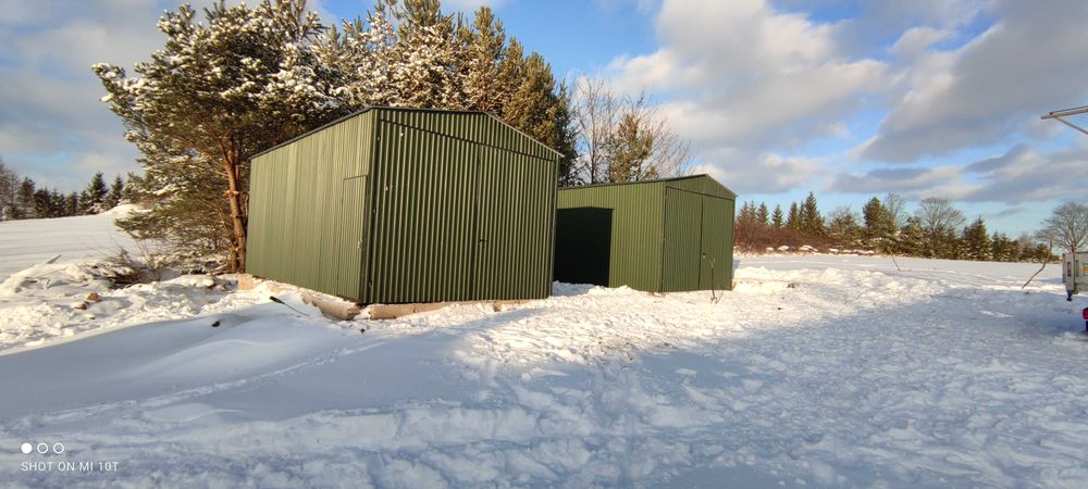 Garaż Blaszany - MAGAZYN - Garaże Blaszane - Wiata - Hala  - ESSTAL*