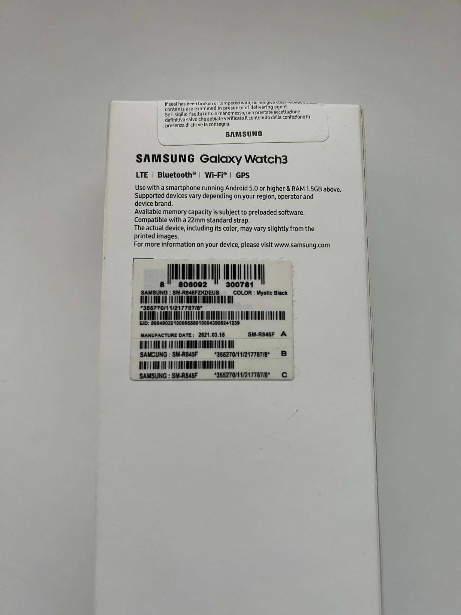 Samsung Galaxy Watch 3 LTE 45mm