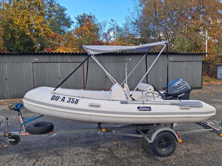 Ponton motorówka Arimar z silnikiem Yamaha 20km