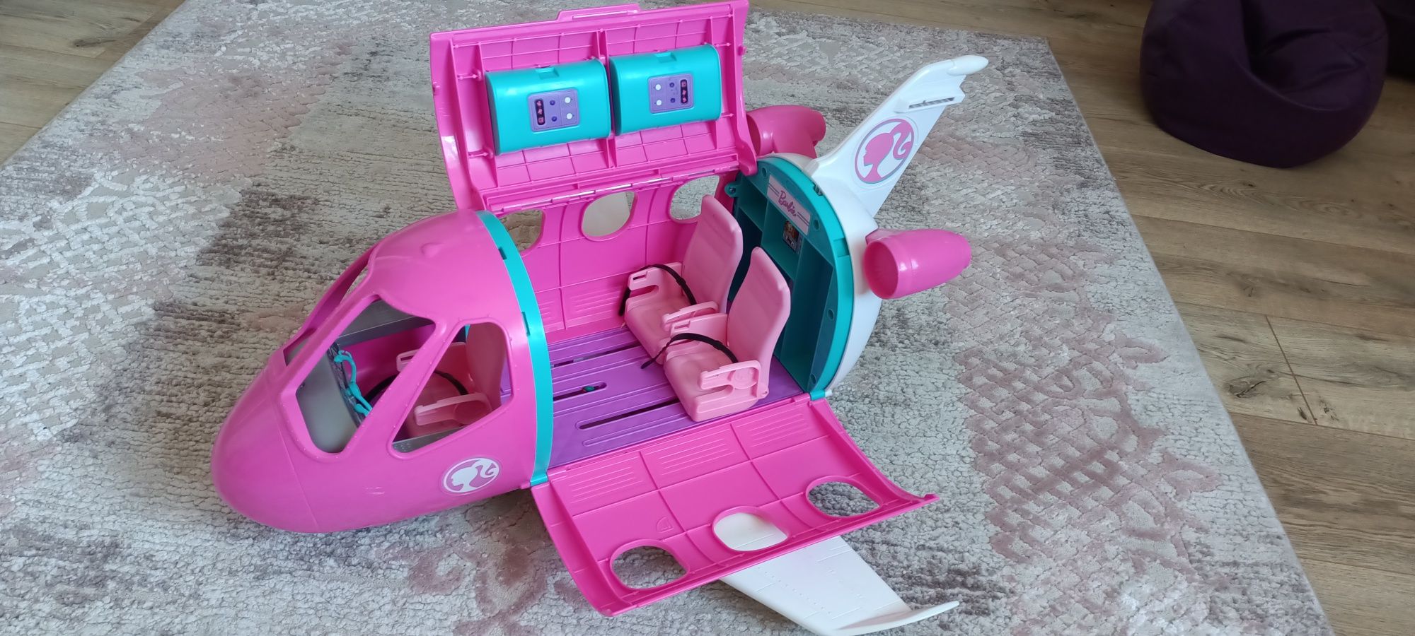 Samolot Barbie stan bdb