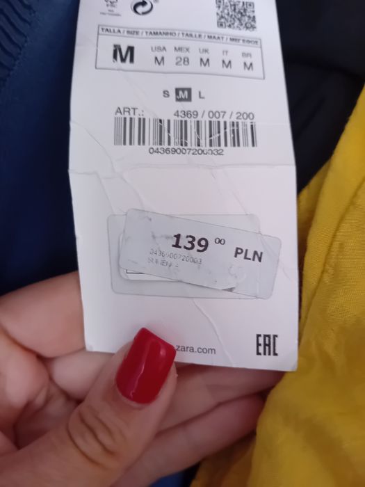 Платье синие зара