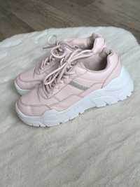 R. 33 Venice różowe adidasy sznurowane buty sportowe