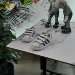 Дитячі кросівки шкіряні Adidas Superstar 22 розмір 163