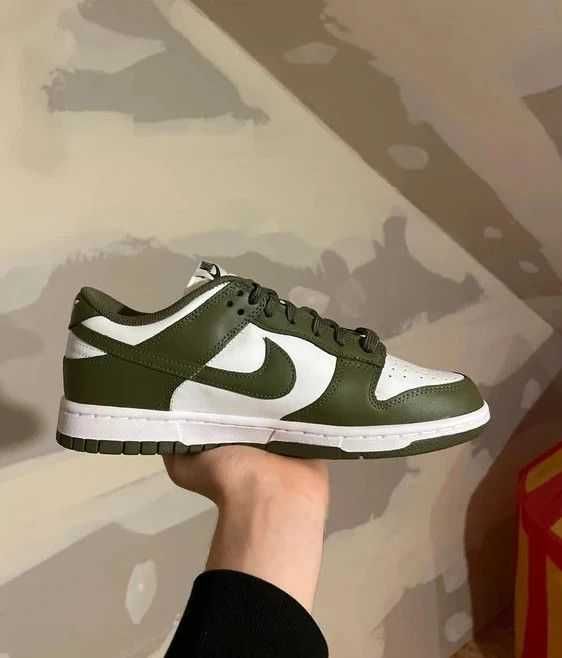 Nike Dunk Low vert/Blanc size 38
