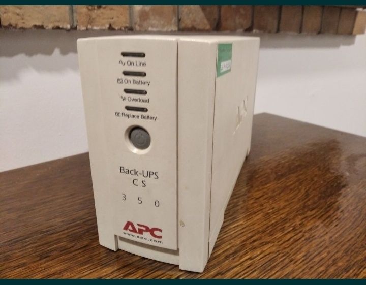 UPS APC backup CS 350 sprawny z nową bateria