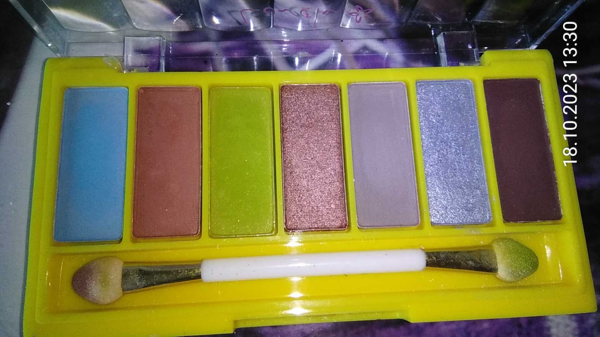 WIBO Lovely: sorbet eyeshadow palette 7 cieni w soczystych kolorach