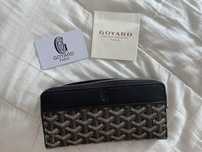 Carteira Goyard preta
