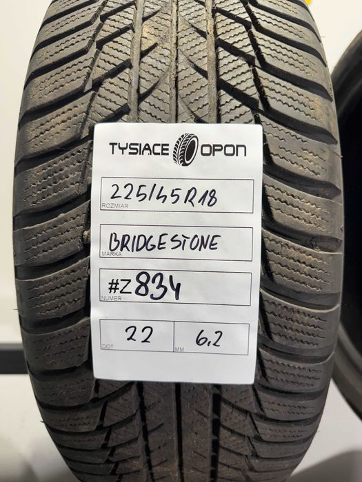 Opony Zimowe 225/45/18 Bridgestone Blizzak #Z834
