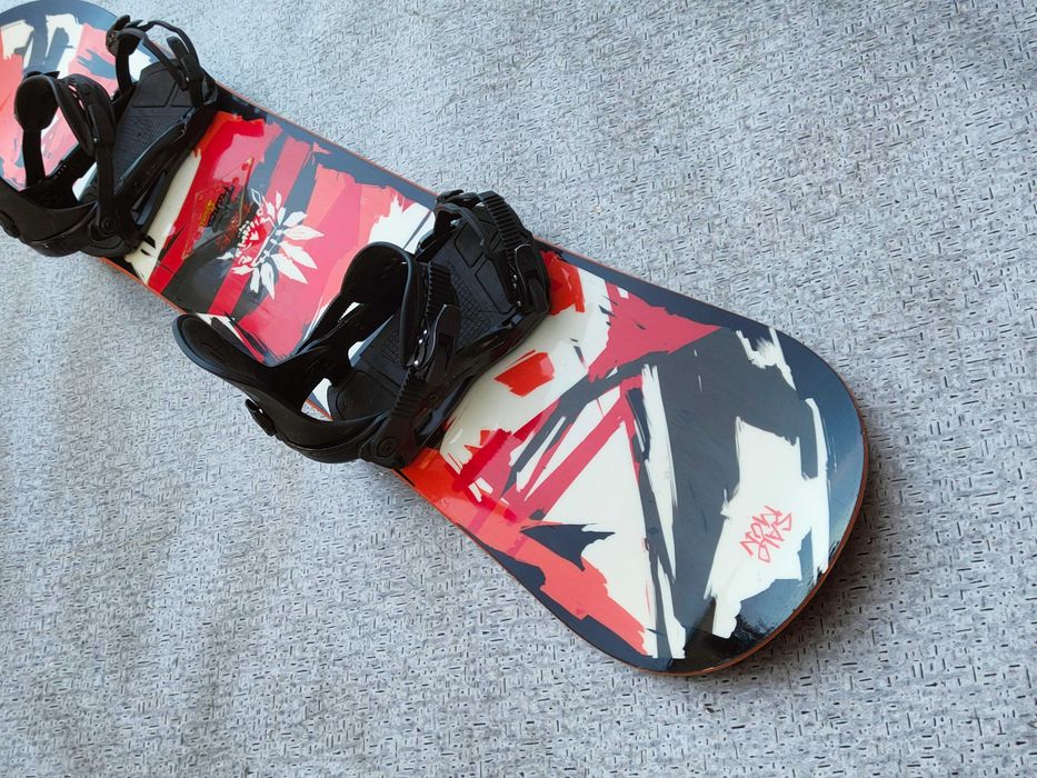 Fajna Deska all-mtn SALOMON BUNKER 143 cm + wiązanie RIDE!