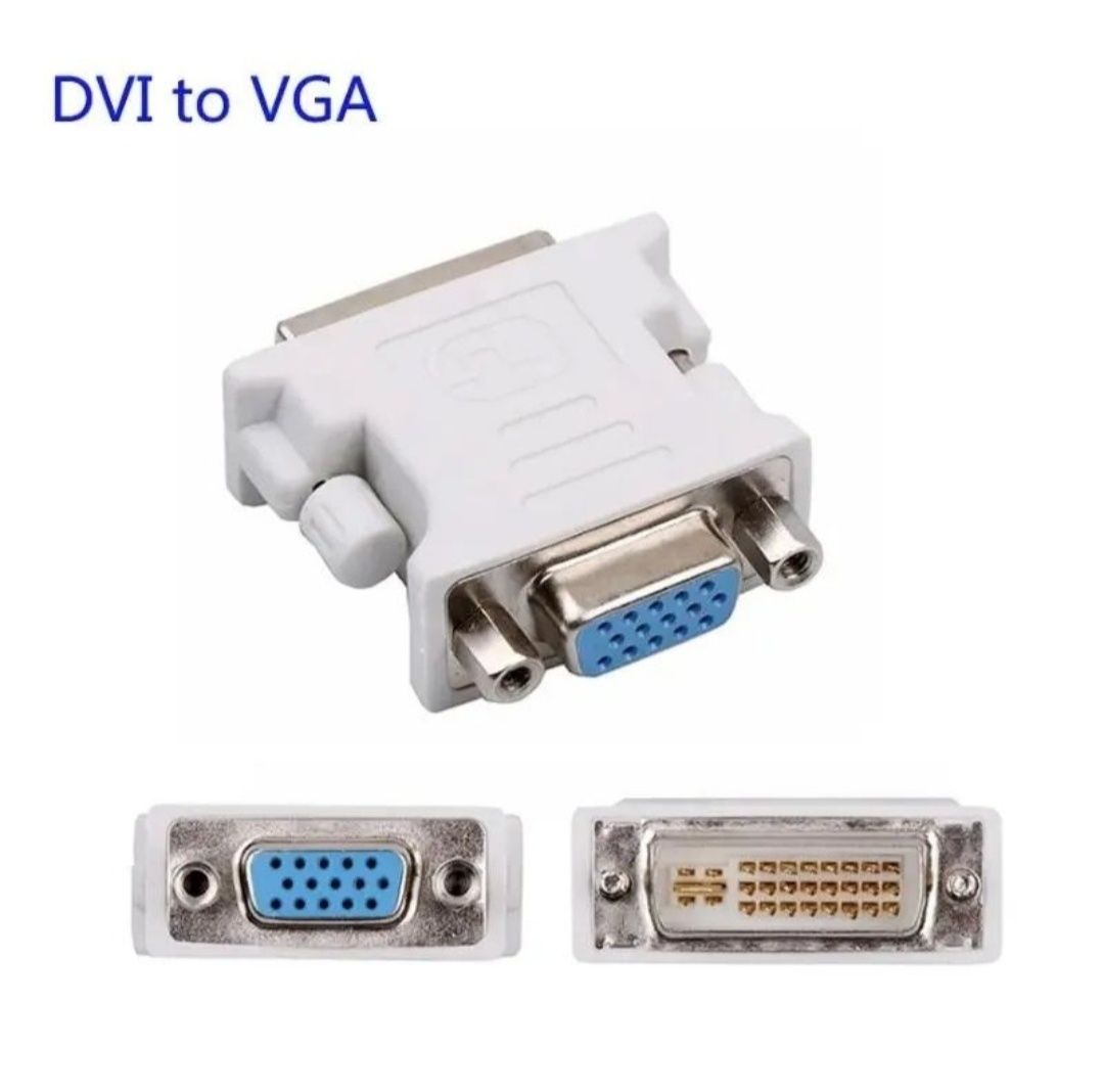 Адатер перехідник USB DC VGA DVI Display Port HDMI