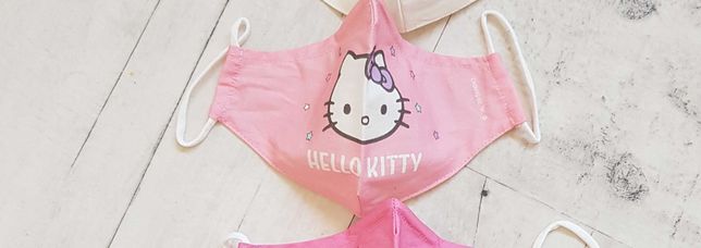 Nowa maseczka dla dziewczynki Hello Kitty