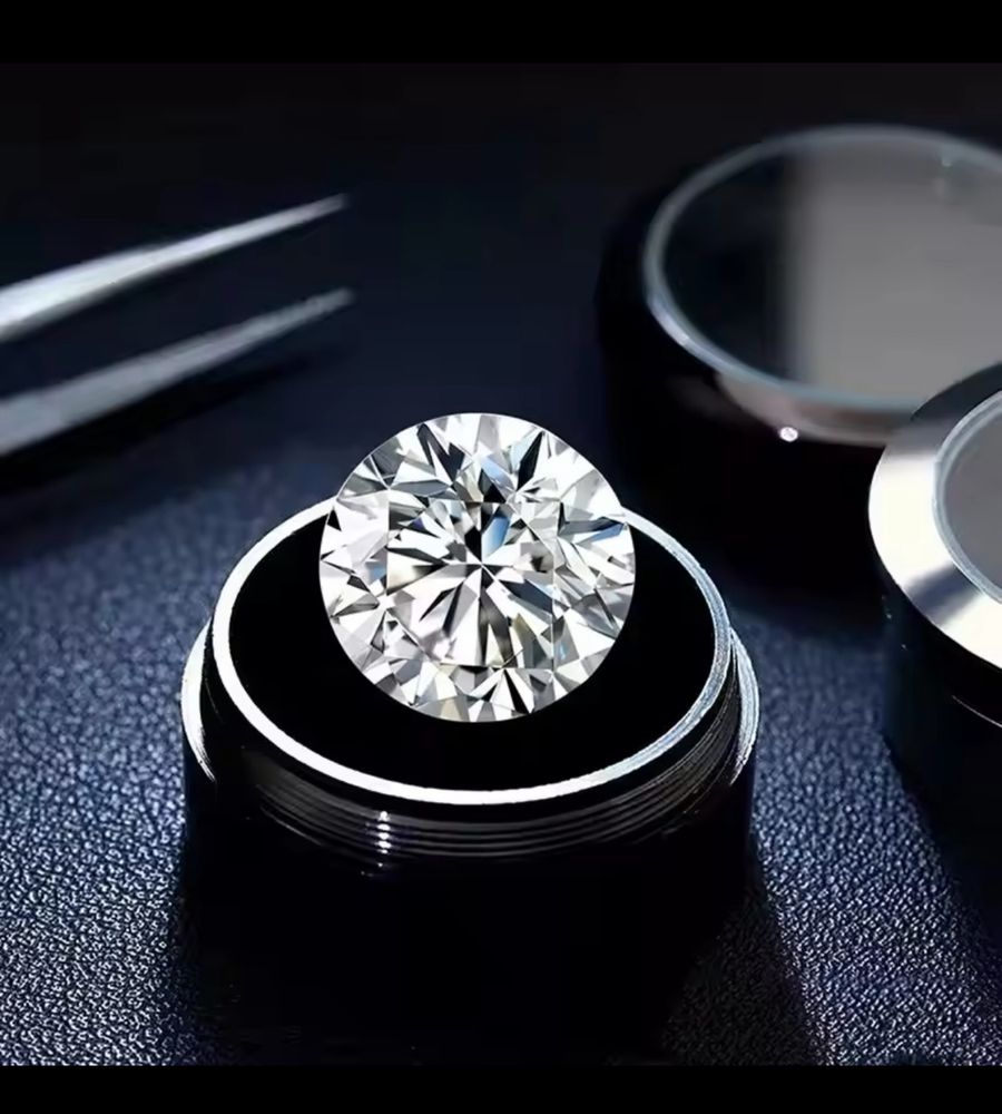 Moissanite qualidade VVS1 excelente