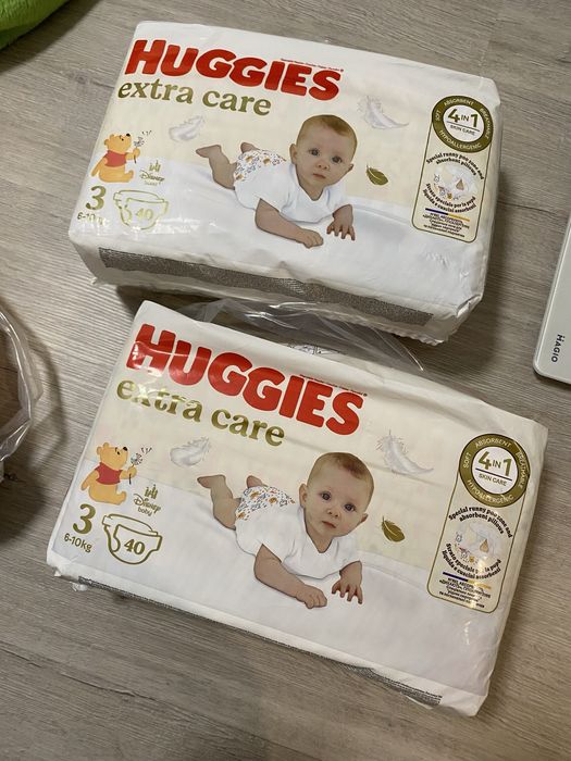 Підгузки Huggies Extra Care 3 , хагіс