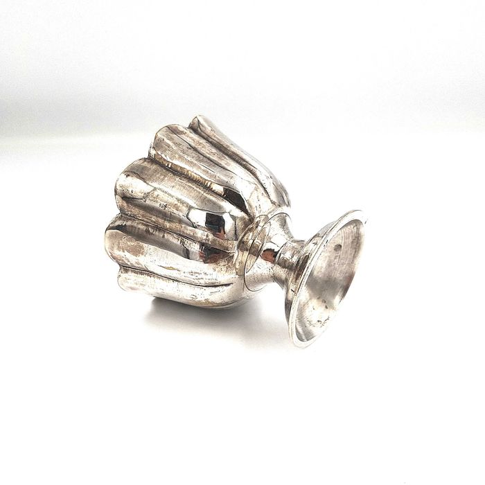 cukierniczka bomboniera platerowana srebrzona patynowana 1920s