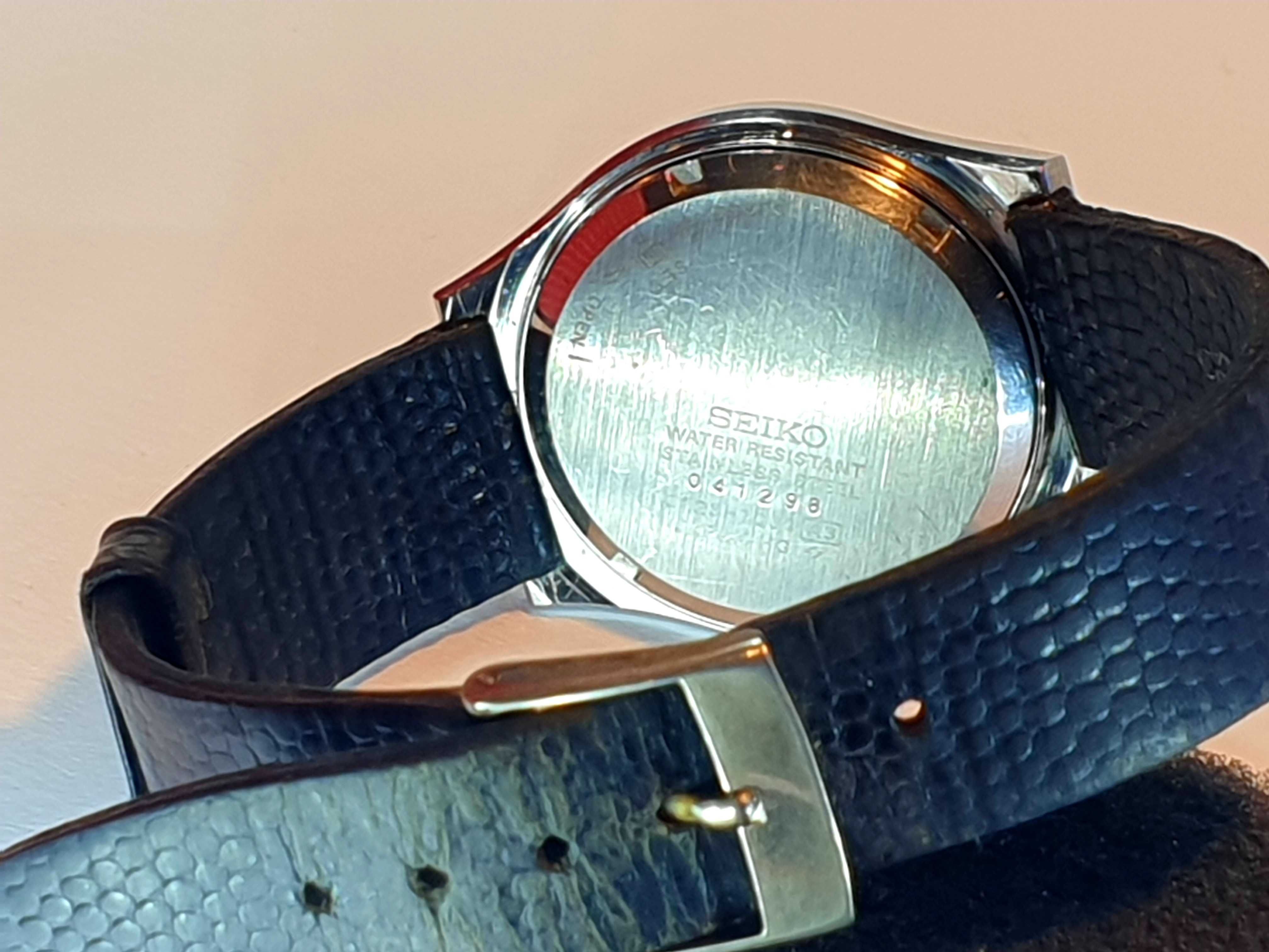 Meski oryginalny zegarek SEIKO SQ vintage