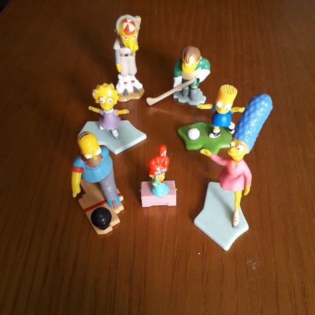 Bonecos de coleção Simpson- ovos Kinder