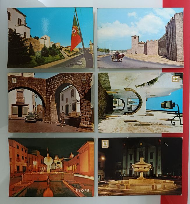 POSTAIS: Vimeiro, Serpa, Rio Maior, Viseu, Alenquer, Lagos e Évora