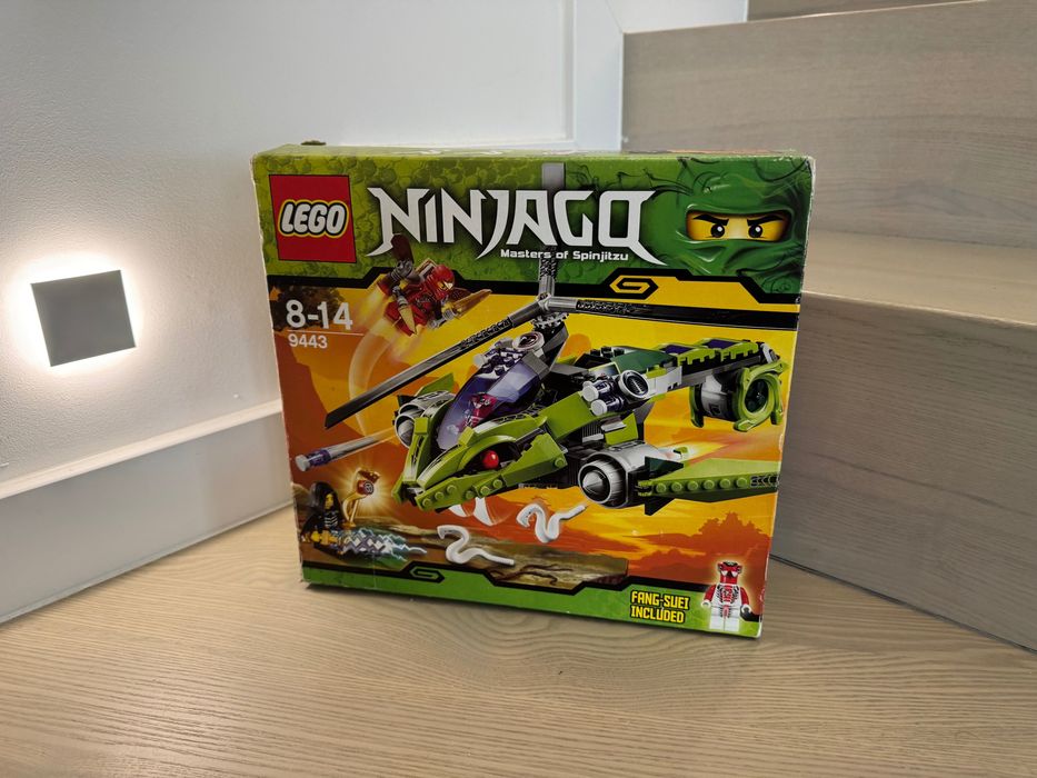 Aktualne LEGO Ninjago 9443 Chrzęstokopter KOMPLET z pudełkiem