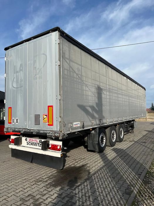 Schmitz Cargobull 2011 firanka plandeka rama ocynk mało używana bogato wyposażona wron-pol  bez wkładu finansowego z francji dla wymagających