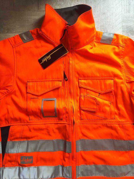 Snickers  kurtka High Vis Class 3 rozmiar XL w kolorze pomarańczowym