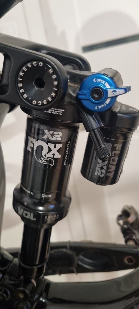 Rower karbon full NS BIKES Define 2 150/160 29/27.5 mullet FOX roz M