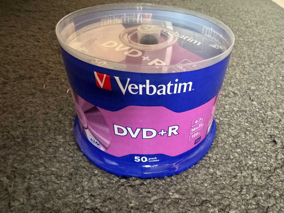 Płyty Verbatim DVD+R 50szt.