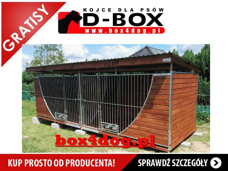 Kojec Dla Psa Boks 6 x 2 Podwójny Ocynk CYNKLAR ! box4dog